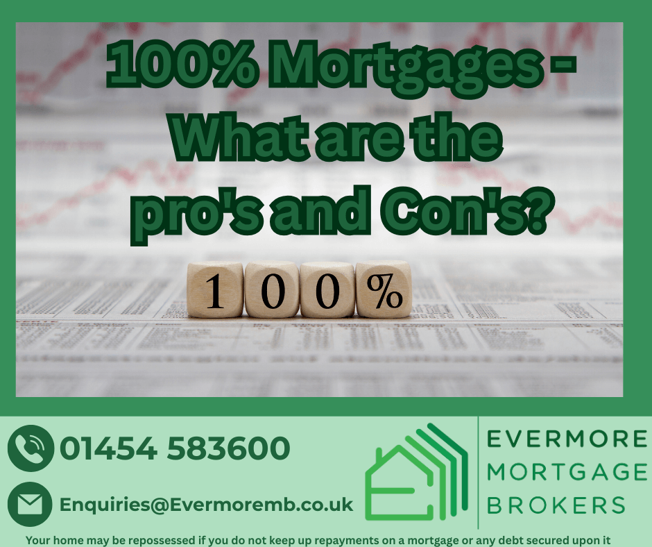 100% Mortgages - what are the pro's and cons?